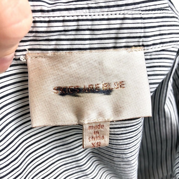 Anthropologie Skies Are Blue Womens XS Popover Top - Picture 11 of 12